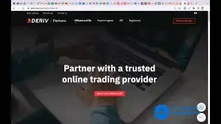 HOW TO CREATE DERIV AFFILIATE ACCOUNT