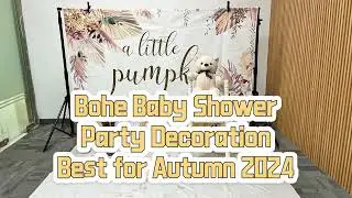 🍂Boho Baby Shower Party Decoration Best for Autumn 2024