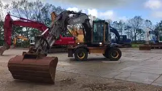 Колесный экскаватор Volvo EW160B