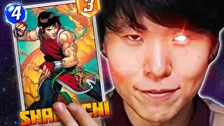 The card game legend tries Marvel's new card game