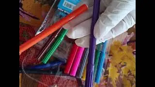 🖌️🎨Water Color Pen unboxing 🖍️🫟 satisfying