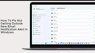 How To Fix Not Getting Outlook New Email Notification Alert in Windows