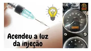 Dyna acendeu a luz de injeção #dyna #harleydavidson
