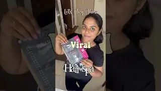 Did i get a salon like hair spa? #hairspa #shorts #minivlogshorts #tamil