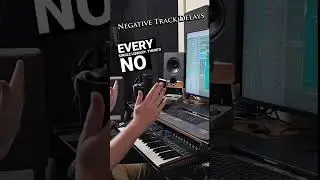 Negative Track Delays