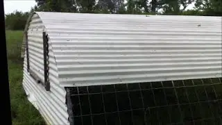 Greenhouse Part 3 ~ Moving A Livestock Shed