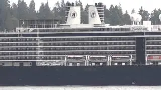 MS Noordam (Holland America Line) Leaving Vancouver Harbour 530pm May 23rd 2015