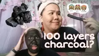 100 Layers of Uling/Charcoal Challenge (Nagmukha akong tikbalang!)