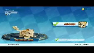 Unlocking Sabertooth Pura Crash Team Racing Nitro-Fueled