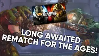 Hyper Reacts: DEATH BATTLE - MASTER CHIEF VS DOOMGUY REMATCH | IT'S PEAK!