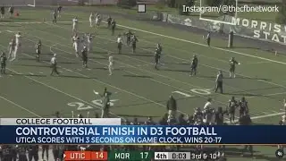 Utica football moves to 7-1 after controversial finish against Morrisville
