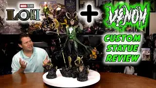 LOKI MERGED with VENOM? Custom STATUE Review