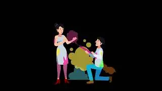 Happy Holi animation #holi #holimotiongraphics #holianimated