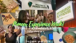 College diaries ep. 6 | Welcome week at Point Park University *had the best time* #college
