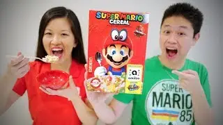 HANDS ON! SUPER MARIO CEREAL with amiibo Function [Super Mario Odyssey]