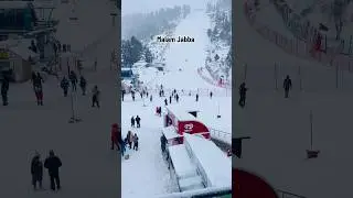 Snowfalling at Malam Jabba Swat Valley ❄️⛰️🇵🇰