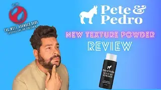 *НОВЫЙ* ОБЗОР ТЕКСТУРНОЙ ПУДРЫ PETE AND PEDRO | ИЗМЕНЕНИЕ ПРАВИЛ ИГРЫ!
