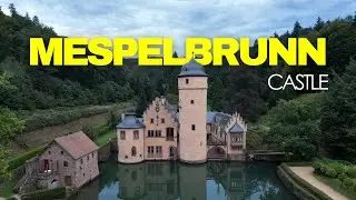 4K Drone Footage of Mespelbrunn Castle 🏰