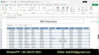 Exp22_Excel_Ch04_Cumulative - Insurance Claims 1.1 | Excel Chapter 4 Cumulative - Insurance Claims