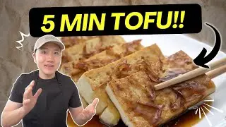 The EASIEST Pan Fried Tofu Recipe | 香煎豆腐 [CHINESE SUB]
