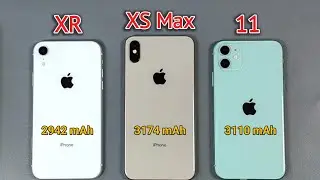 TES KETAHANAN BATERAI IPHONE XR VS IPHONE XS MAX VS IPHONE 11