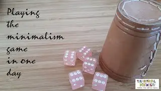 Playing the minimalism game in one day | The Colourful Minimalist