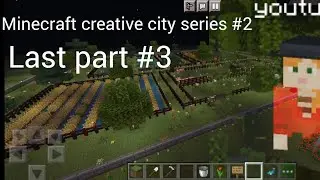 Minecraft creative city series #2 Last part3|How to buid a barn house in Minecraft||Youtuber gaming|