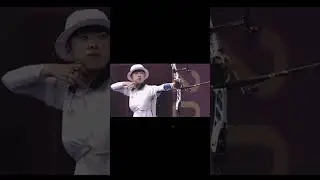Archery in slow motion (An San) #archery #worldarchery #ansan #shooting #olympics #perfect #archer