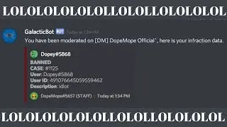 I ROASTED DOPEMOPE AND HIS DISCORD!!!1!1!