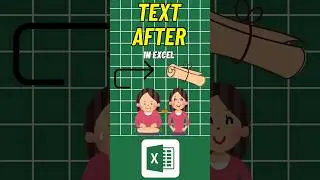 How to use TEXTAFTER in Excel‼️ #shorts #excel #exceltips