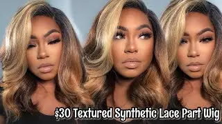 IDK!!! I Needed This Wig | Outre Synthetic Lace Front Wig Soft N Natural Neesha 202 | ft. Samsbeauty