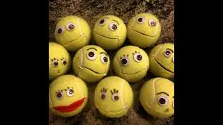 Feed the Tennis Ball - Hand Strength and Fine Motor Skills