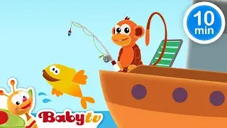 Beste verzameling rijmpjes voor kinderen | Kinderliedjes en kinderliedjes 🎵 | Tekenfilm @BabyTVNL