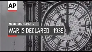 Война объявлена ​​&mdash; 1939 | Movietone Moment | 2 сентября 2019 г.