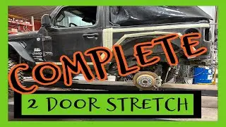 2 Door Jeep Wrangler JL Stretch Complete