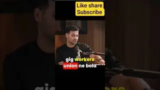 Gig Workers PROTEST details #shorts