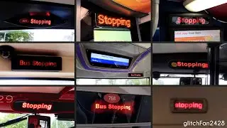 Bus Stopping Bell Compilation, Reading 2023