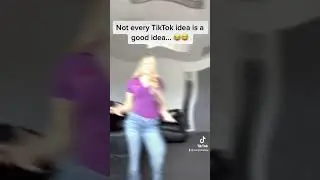 Not every tiktok idea works out&hellip; haha #blooper #bloopers #funny #didntseeitcoming #didntwork #fun