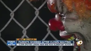 Creepy clown sightings prompt La Jolla school advisory
