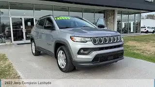 2022 Jeep Compass Used &bull; Rusty Wallace Auto &bull; Morristown, TN &bull; 423-586-1441 K8589A