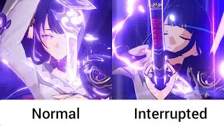 When your character gets hit while using their burst (0.1% chance)