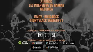 213Rock 10 Minutes with BoudjRock 06 08 2019 Black Sabbath Part 1