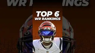 Топ-6 рейтингов WR для фэнтези-футбола 🏈