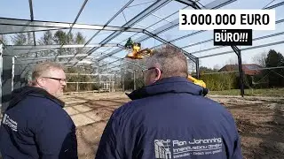 Das neue B&uuml;ro - Richtfest bei Ron Johanning