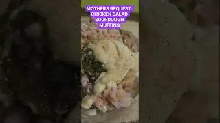 MOTHERS REQUEST: CHICKEN SALAD SOURDOUGH MUFFIN