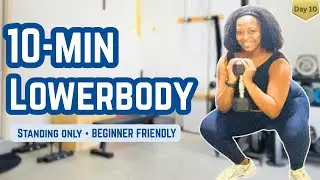 Day 10 | 10-Min Lower Body Strength | Beginner Friendly | Standing Postpartum Workout