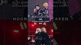 Sunghoon Ni-ki Given Taken on 2021 vs 2025 🥹 baby duck #Ni_ki height grown so much #HoonKi #Sunghoon