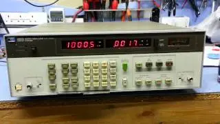 Ремонт неисправностей источника питания HP8903A с высоким искажением