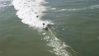 SurfDrone Lacanau Plage Nord