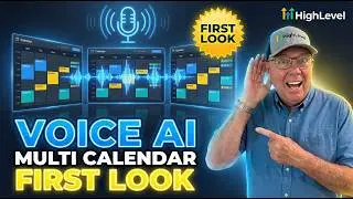 HighLevel Voice Ai: First look at Multi Calendar Ai Booking